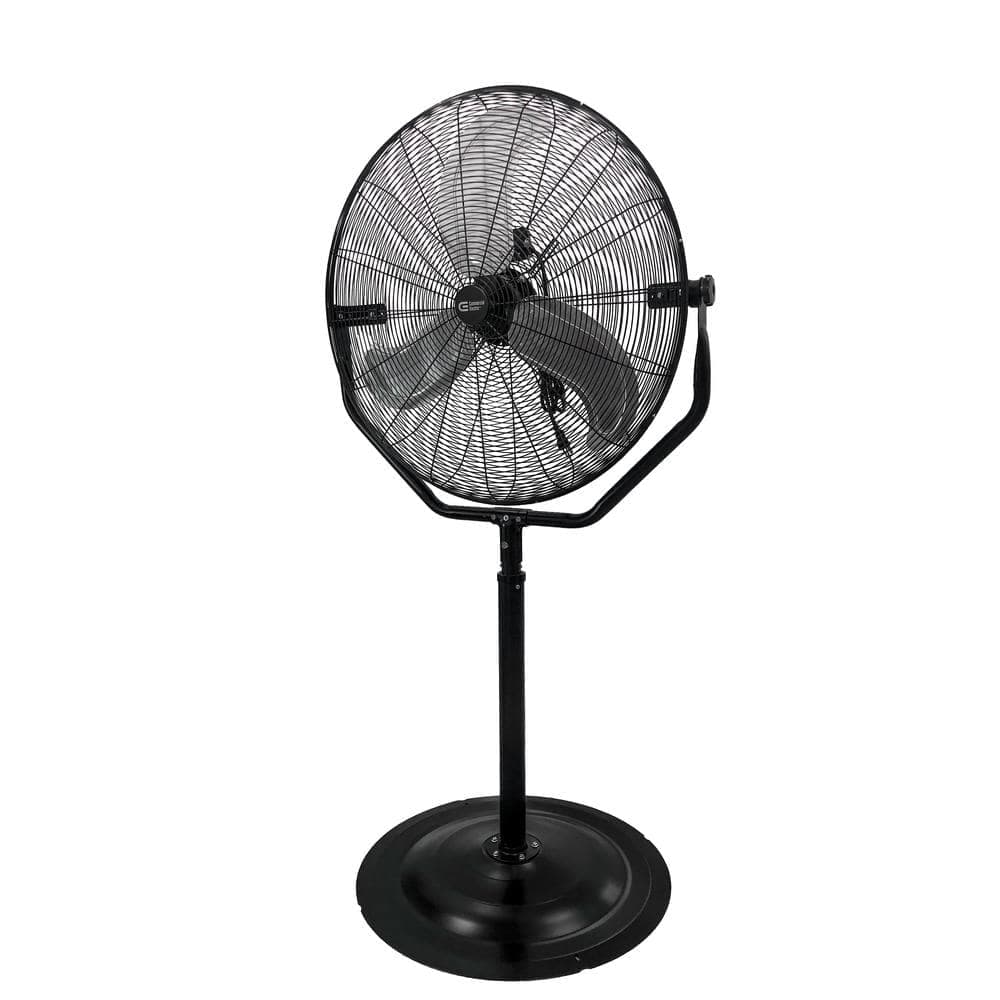 Commercial Electric Adjustable-Height 30 in. Easy-Assembly Pedestal Fan (1)