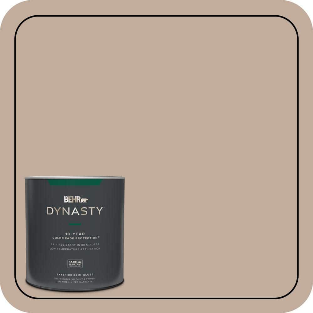 BEHR DYNASTY 1 qt. #PWL-87 Fall Mood Semi-Gloss Enamel Exterior Stain-Blocking Paint & Primer