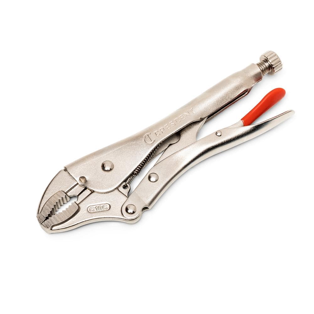 Crescent 10 in. Curved Jaw Locking Pliers with Wire Cutter (3)