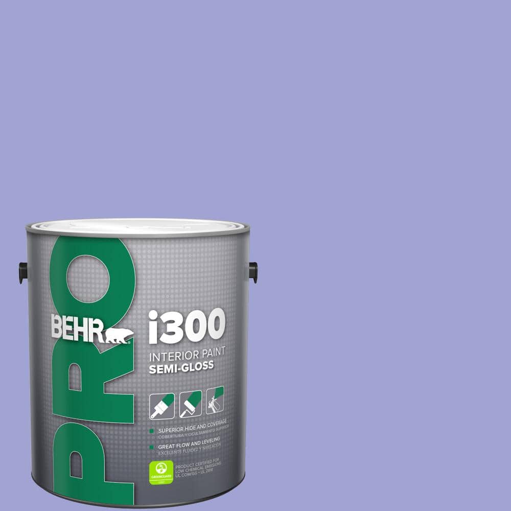 BEHR PRO 1 gal. #P550-4 Water Hyacinth Semi-Gloss Interior Paint