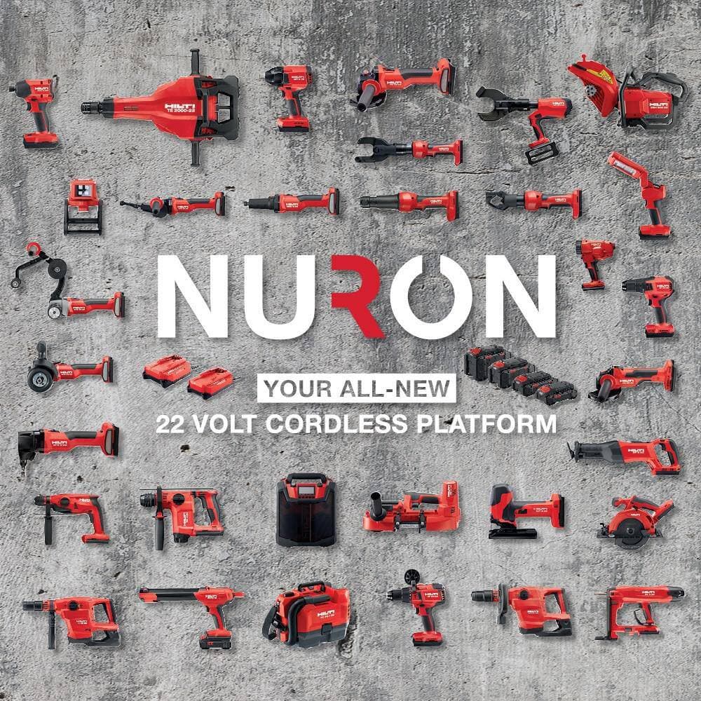 Hilti 22-Volt NURON TE 2 Lithium-Ion Cordless Brushless SDS Plus Rotary Hammer Drill (Tool-Only) (2)