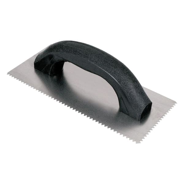 Anvil 3/16 in. x 5/32 in. V-Notch Economy Flooring Trowel (2)