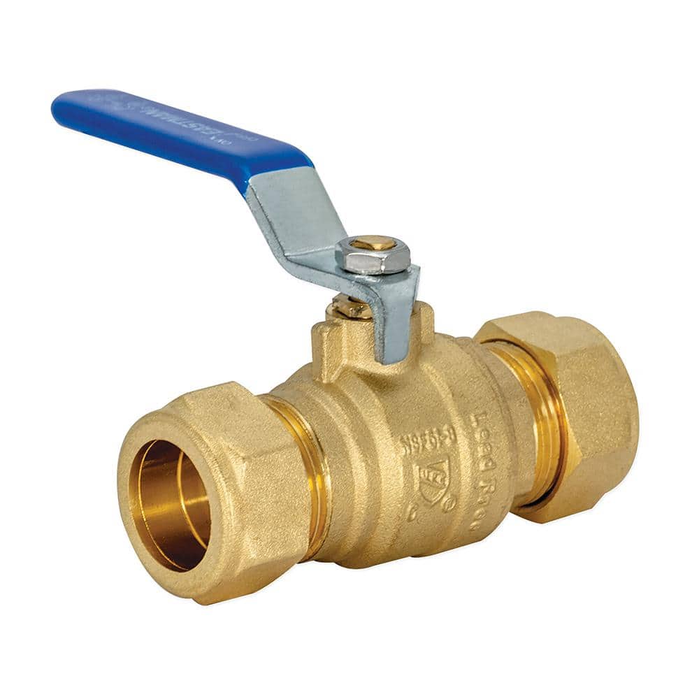 EASTMAN . Compression Compression Brass Full Port Compression Ball Valve (3)