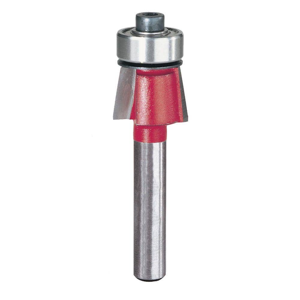 DIABLO 1/4 in. Carbide Bevel Trim Router Bit (1)