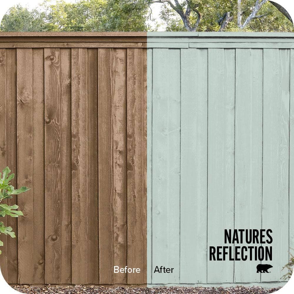 BEHR #N430-2 Nature's Reflection Color House and Fence Exterior Wood Stain (2)