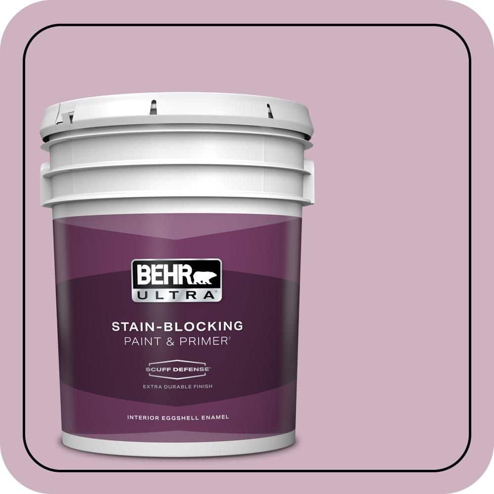 BEHR ULTRA 5 gal. #S120-3 Candlelight Dinner Extra Durable Eggshell Enamel Interior Paint & Primer