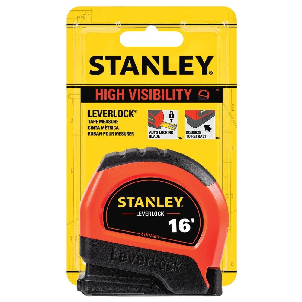 Stanley LeverLock High Visibility Tape Measure (2)