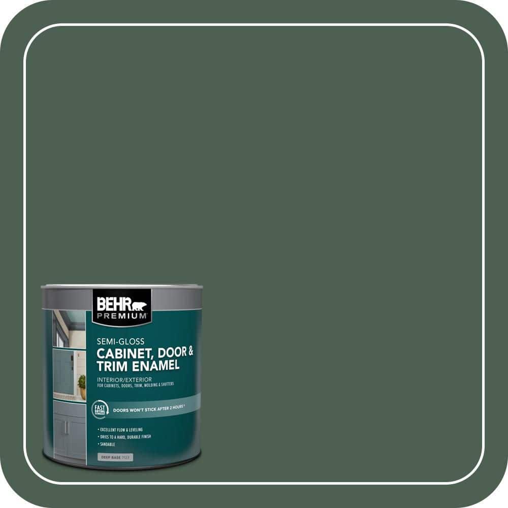 BEHR PREMIUM 1 qt. #PPU11-20 Congo Semi-Gloss Enamel Interior/Exterior Cabinet, Door & Trim Paint (1)