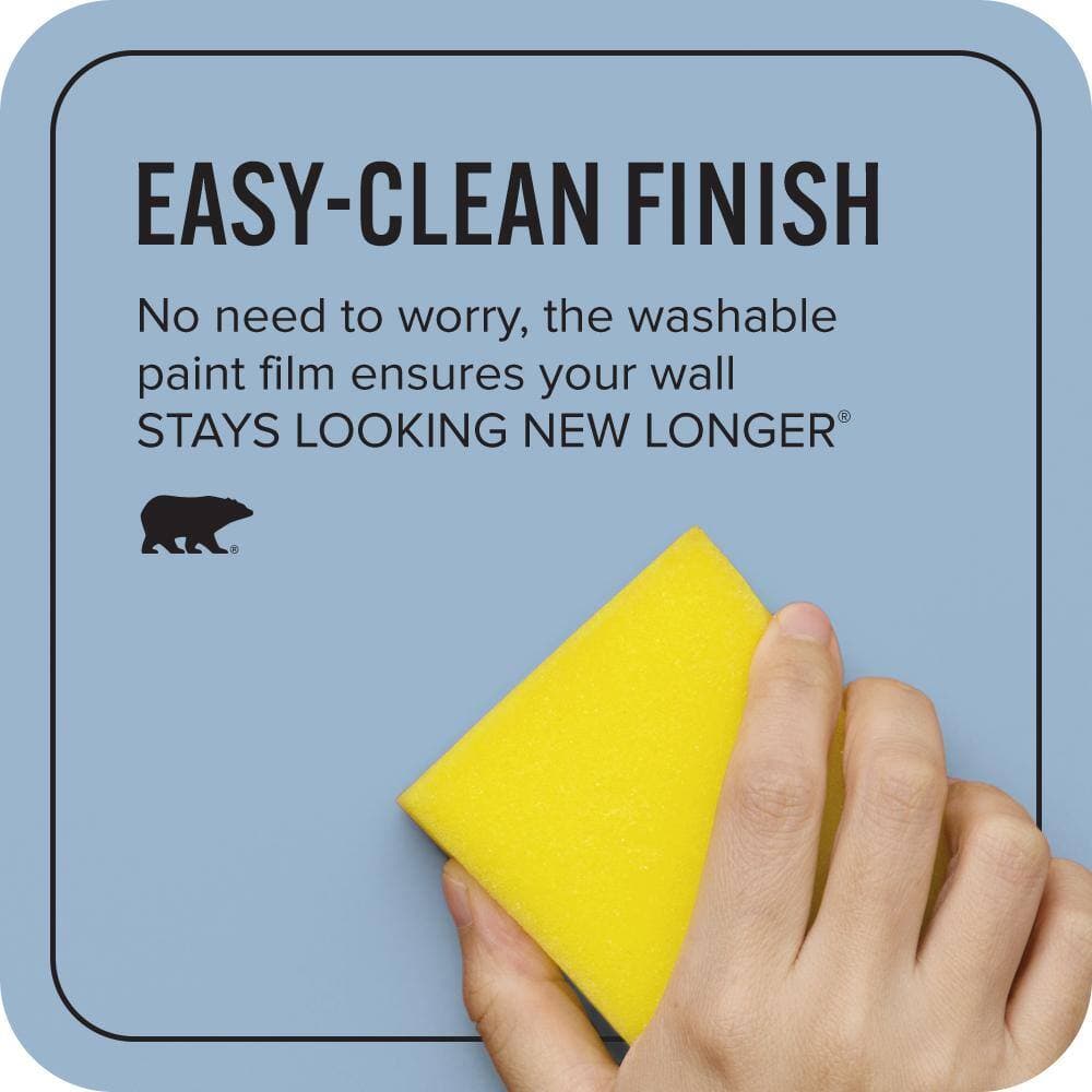 BEHR ULTRA 1 gal. #PPU14-10 Blue Suede Extra Durable Flat Interior Paint & Primer (4)