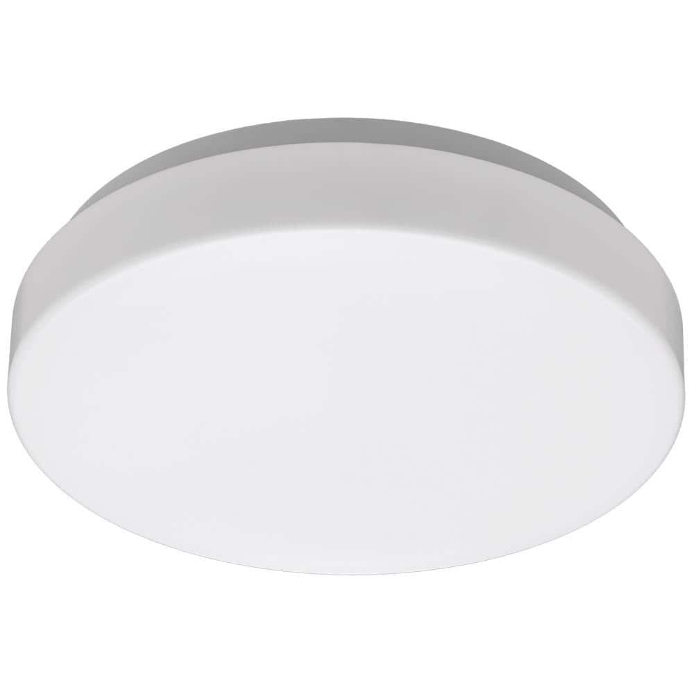 Commercial Electric 7 in. White Closet Light LED Flush Mount Ceiling Light Fixture 810LM Bright White 4000K Bathroom Lighting Laundry Room (2)