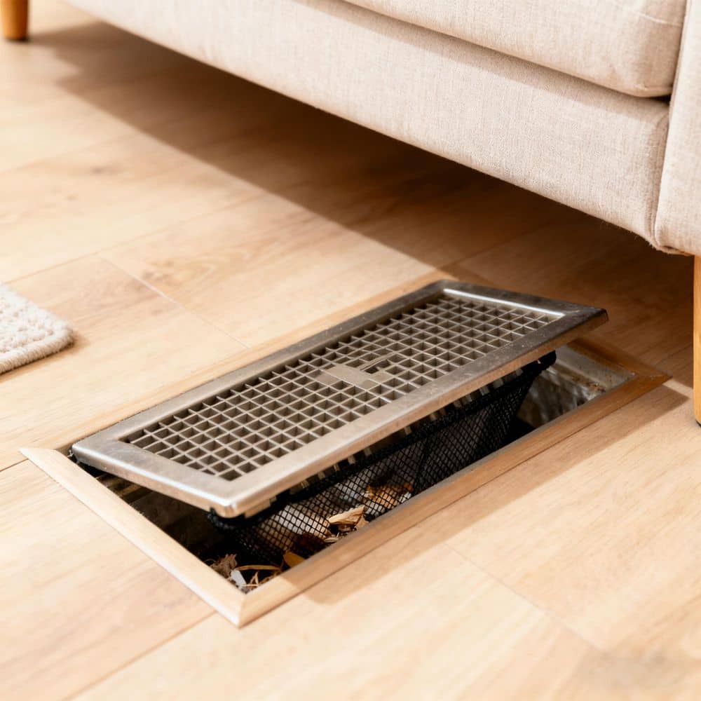 Wellco 4 in. x 10 in. Floor Vent Screen Net for Home Floor, 4-Pack (3)