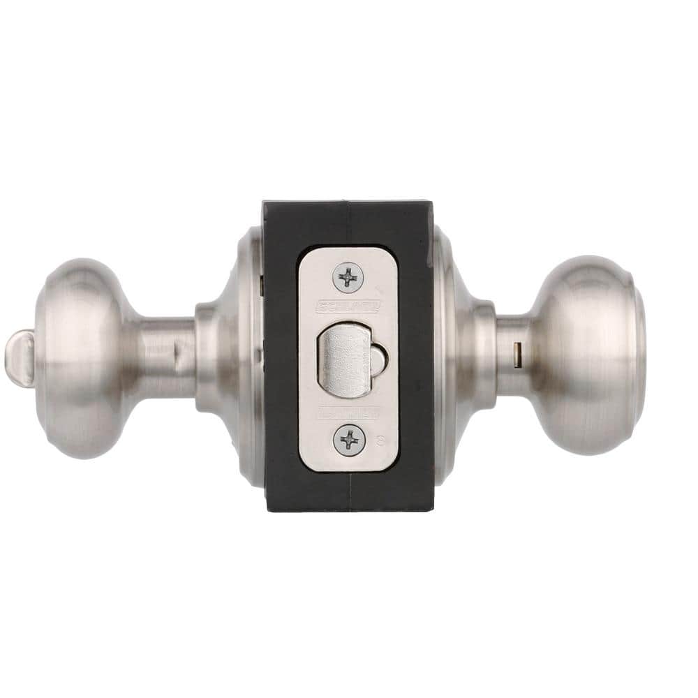 Schlage Georgian Satin Nickel Keyed Entry Door Knob (4)