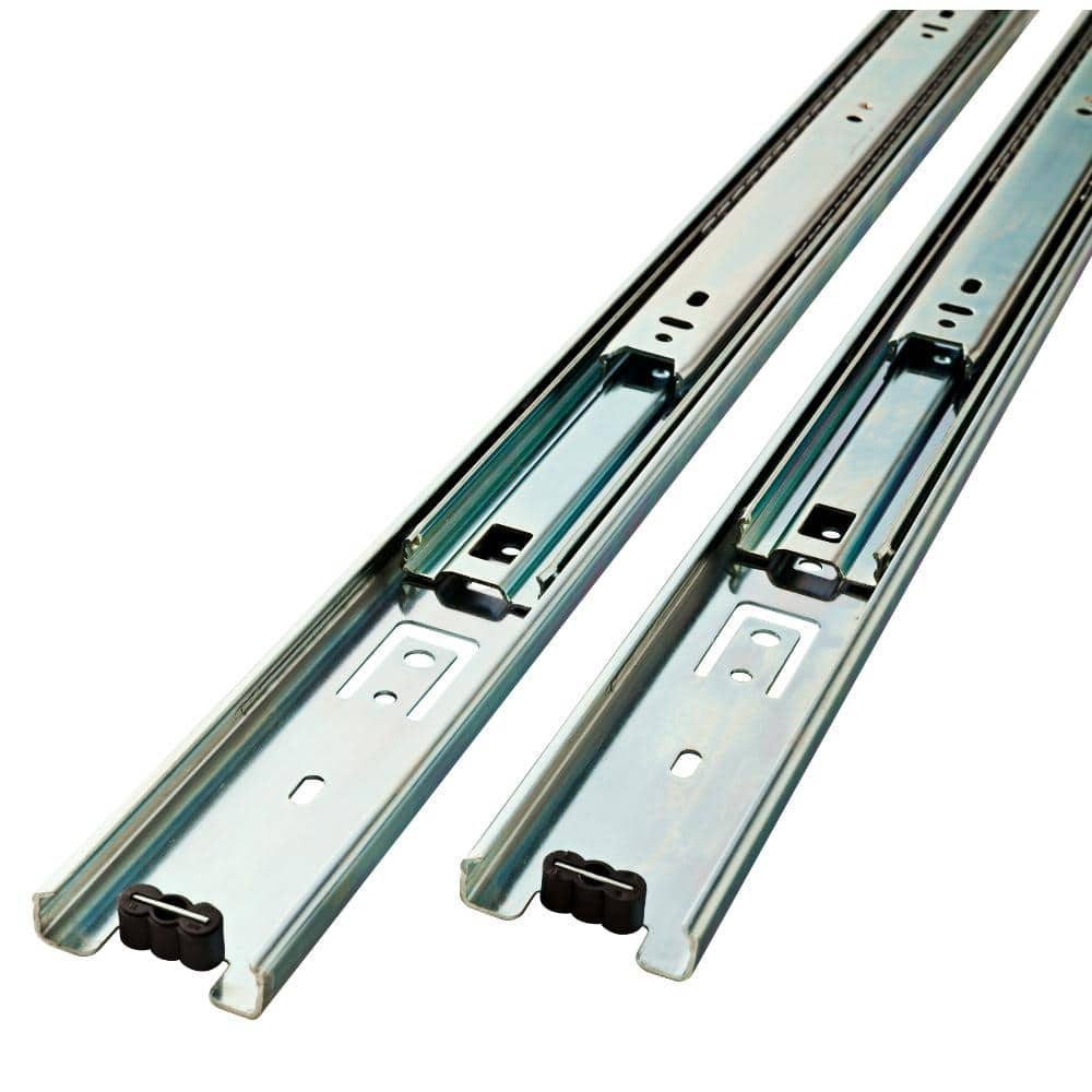 Everbilt 1 Pair Full Extension Side Mount Ball Bearing Drawer Slide Set 1-Pair ( Pieces)
