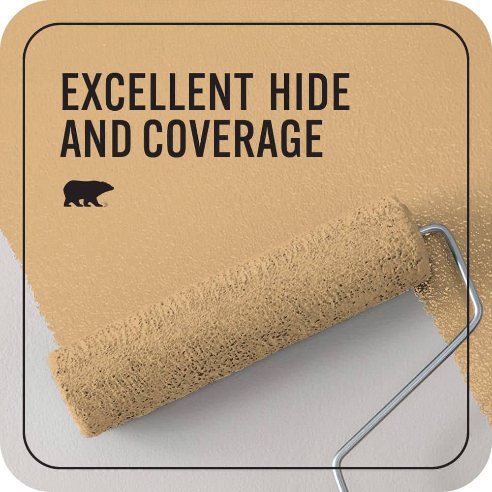 BEHR PREMIUM PLUS Home Decorators Collection #HDC-CL-18 Cellini Gold Interior/Exterior Paint & Primer Color Sample (4)