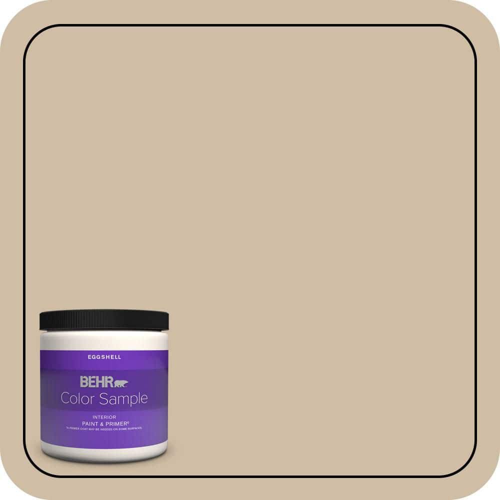 BEHR PREMIUM PLUS #PWL-83 Distant Tan Enamel Low Odor & Primer (1)