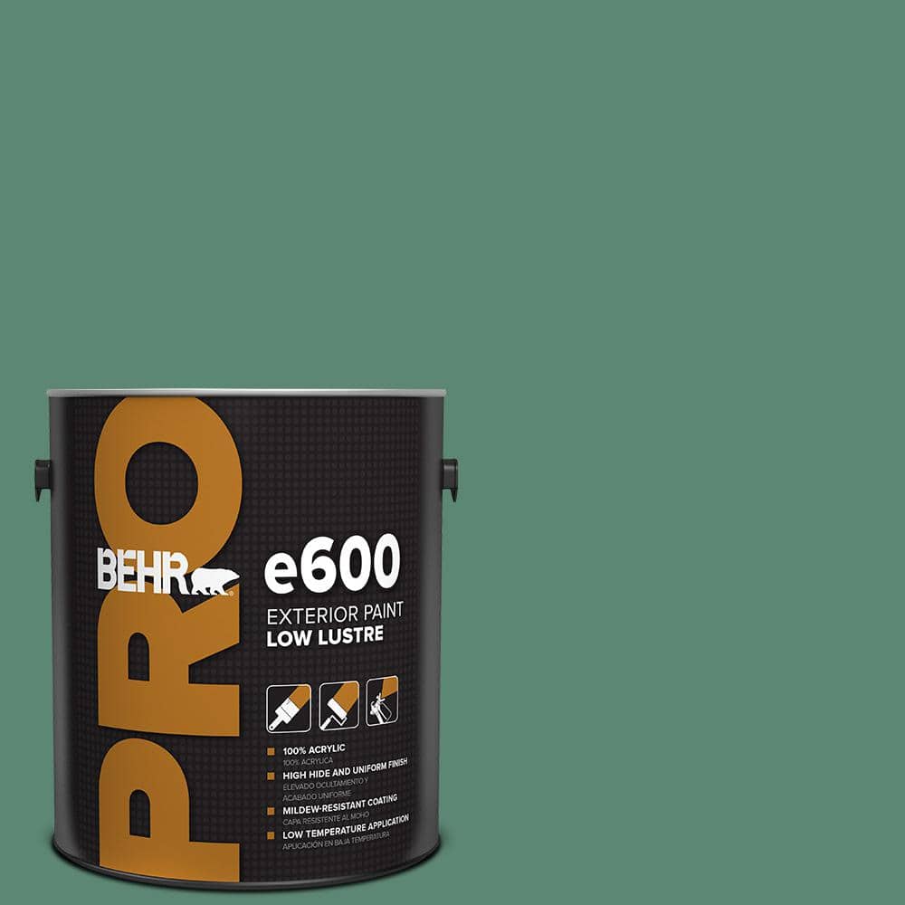 BEHR PRO 1 gal. #MQ6-43 Dark Jade Low Luster Exterior Paint