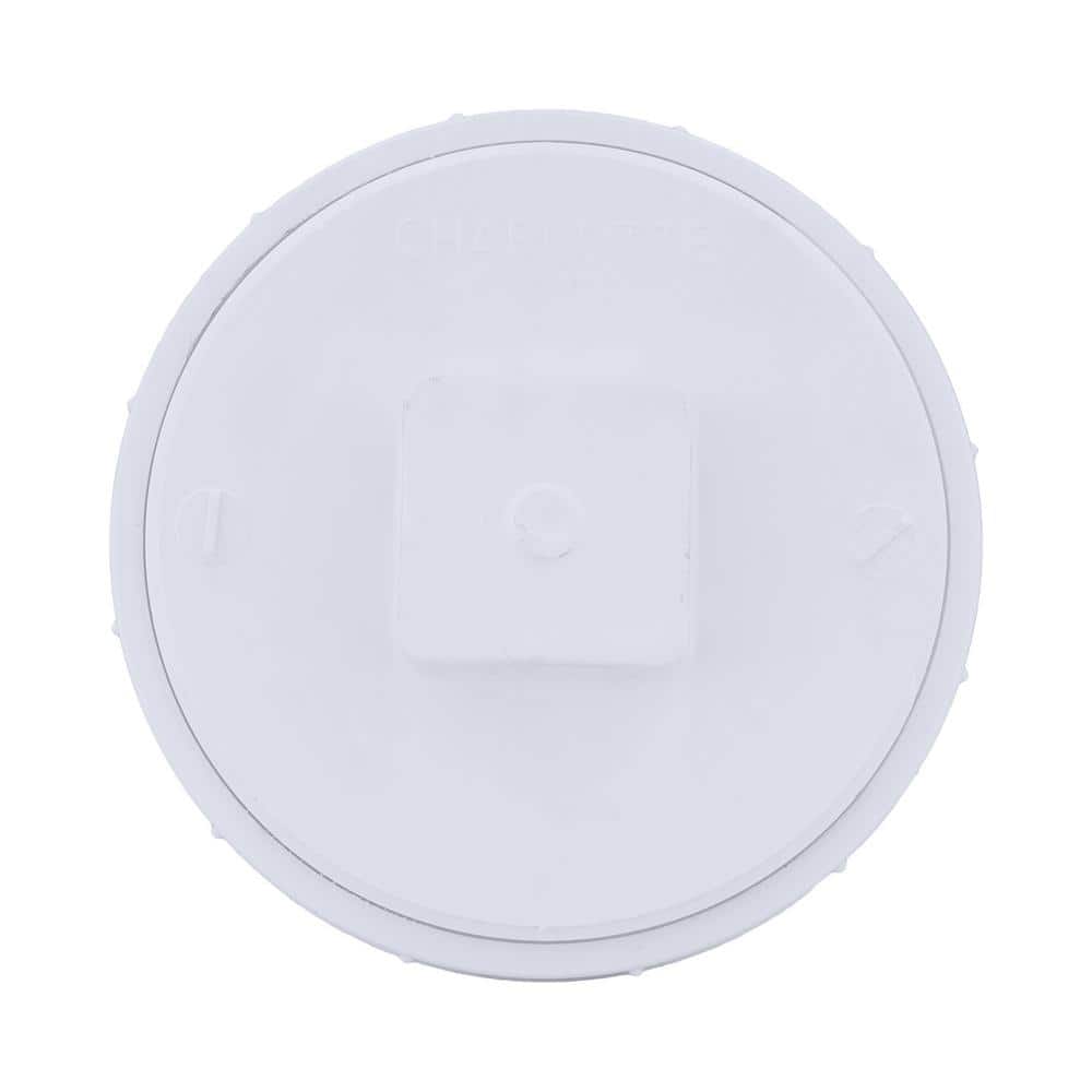 Charlotte Pipe 2 in. PVC DWV FTG Cleanout Adapter with Cleanout Plug (3)