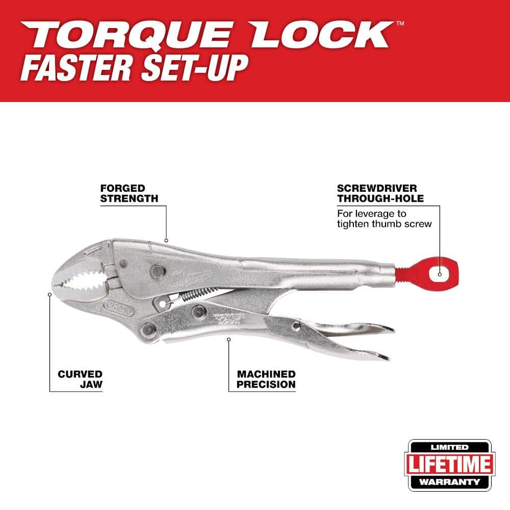 Milwaukee Torque Lock Locking Pliers Set with Precision Screwdriver Set (6-Piece) (3)