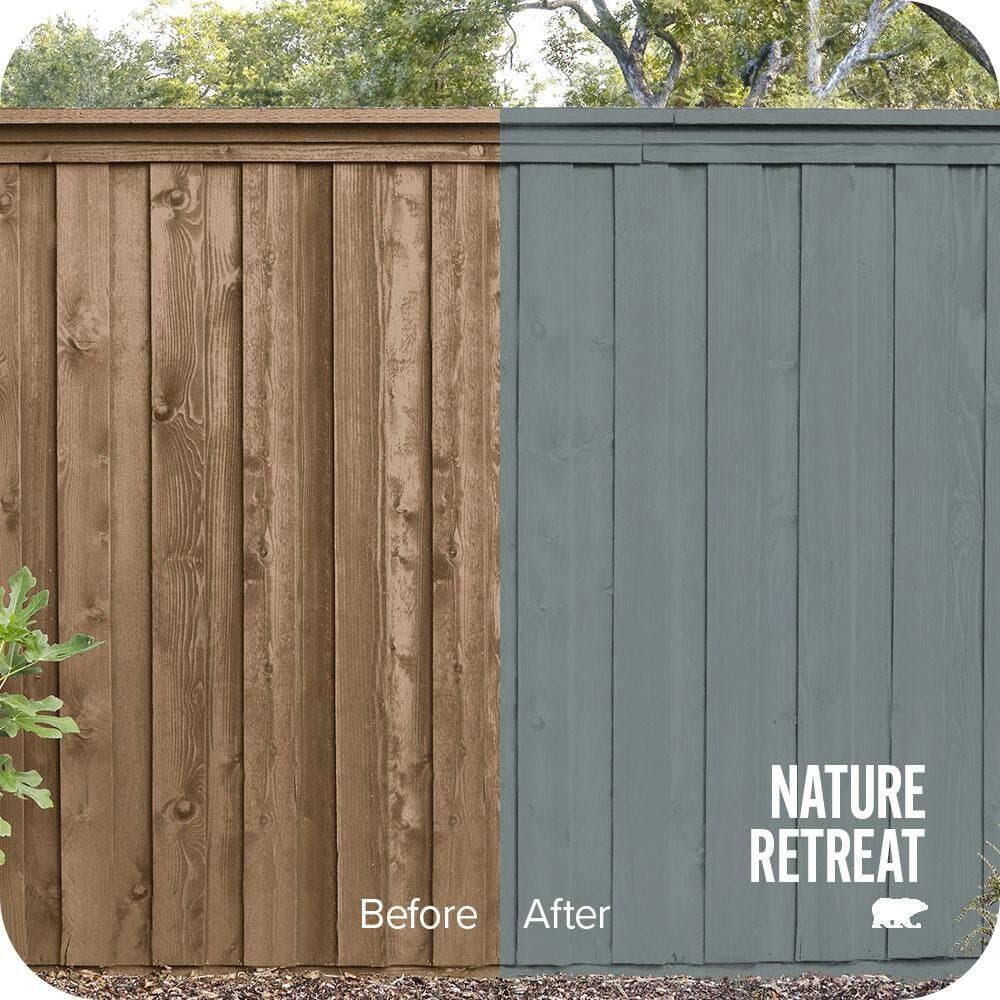 BEHR #730F-5 Color House and Fence Exterior Wood Stain (2)