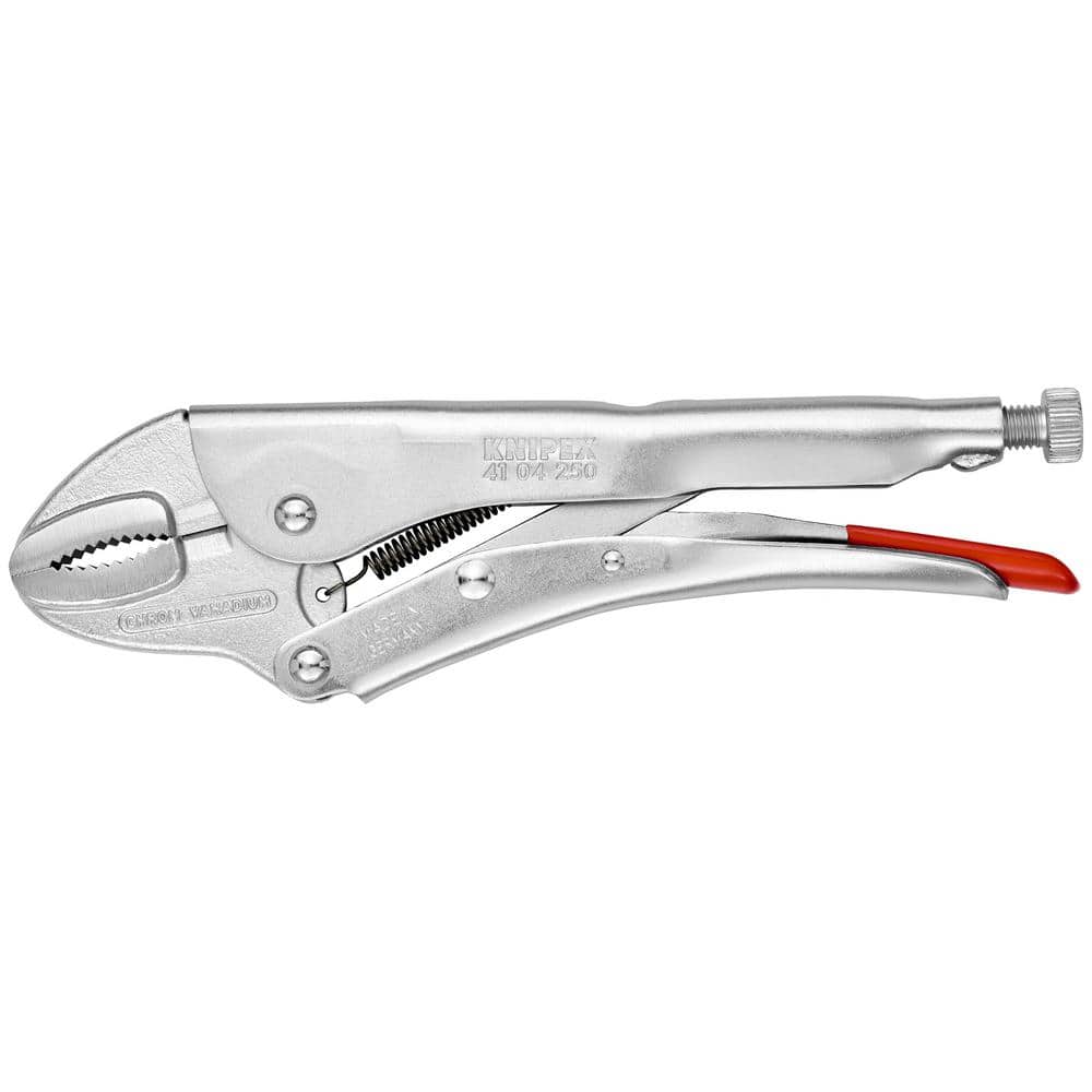 KNIPEX 10 in. Locking Pliers with Round Jaws