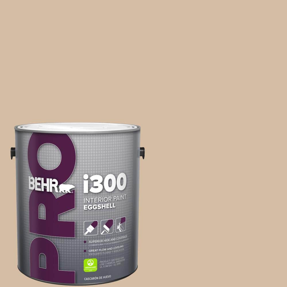 BEHR PRO 1 gal. #HDC-SM14-3 Concept Beige Eggshell Interior Paint