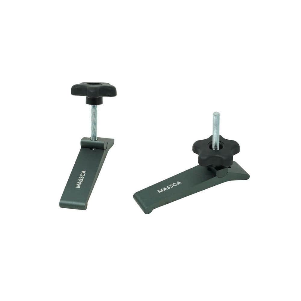 Massca 5-1/2 in. L x 1-1/8 in. Hold-Down Clamp Heavy-Duty Made from Strong High-Grade Carbon Steel (2-Pack) (3)