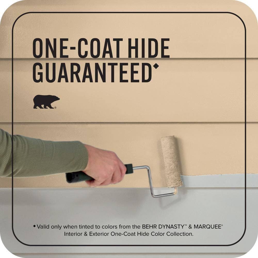 BEHR MARQUEE 5 gal. #S290-3 Slender Reed Flat Exterior Paint & Primer (3)