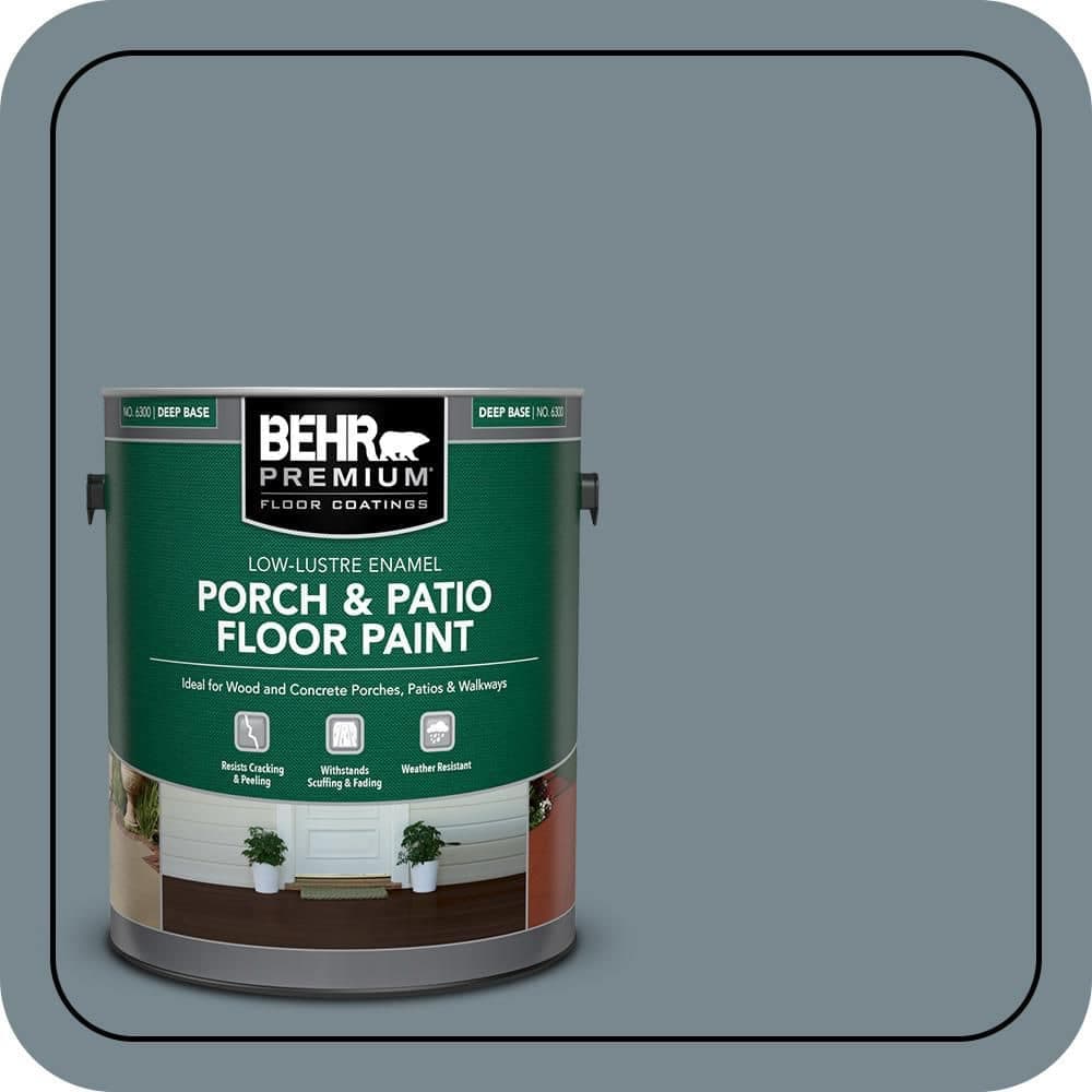 BEHR PREMIUM #N470-5 Textured Low-Lustre Enamel Interior/Exterior Porch and Patio Anti-Slip Floor Paint (1)