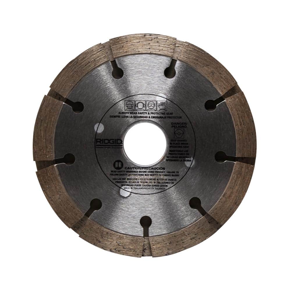 RIDGID 4-1/2 Mortar Removal Sandwich Tuckpoint Diamond Blade (2)