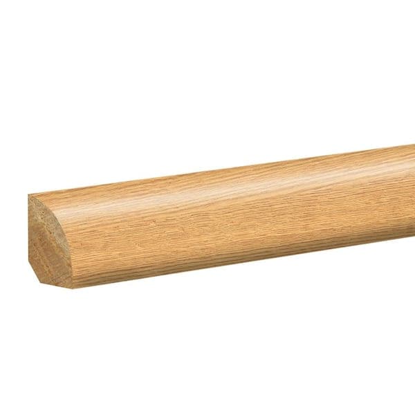 PERFORMANCE ACCESSORIES Haley 0.62 in. T x 0.75 in. W x 94.5 in. L Textured Wood Look Laminate Moulding/Trim Quarter Round Molding