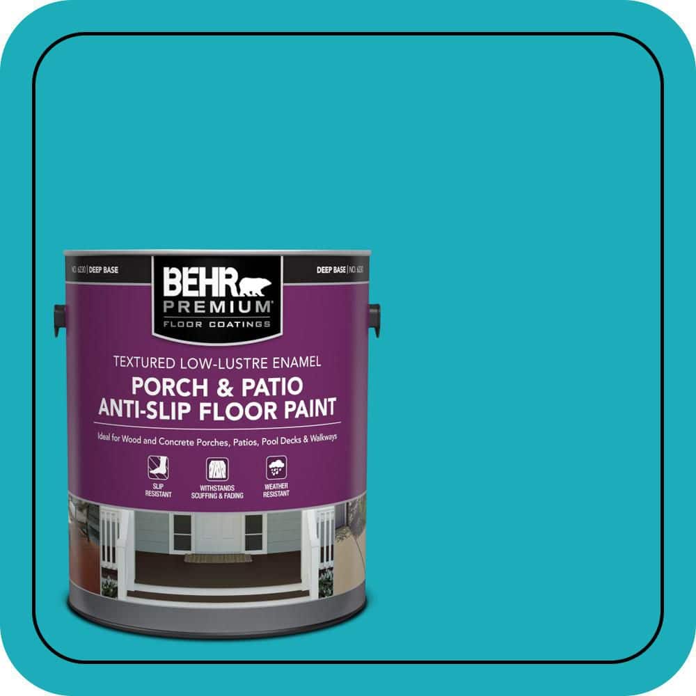 BEHR PREMIUM #P470-5 Low-Lustre Enamel Interior/Exterior Porch and Patio Floor Paint (1)
