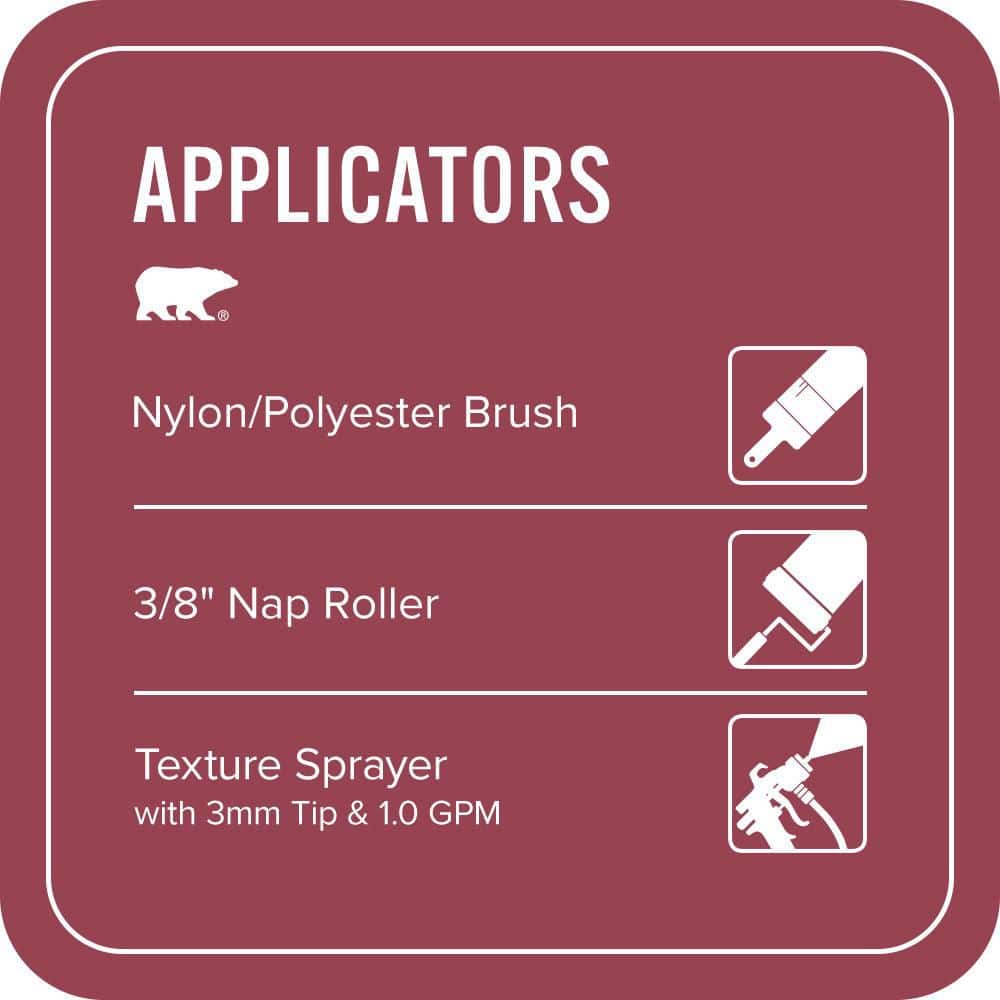 BEHR PREMIUM #HDC-CL-04 Textured Low-Lustre Enamel Interior/Exterior Porch and Patio Anti-Slip Floor Paint (4)