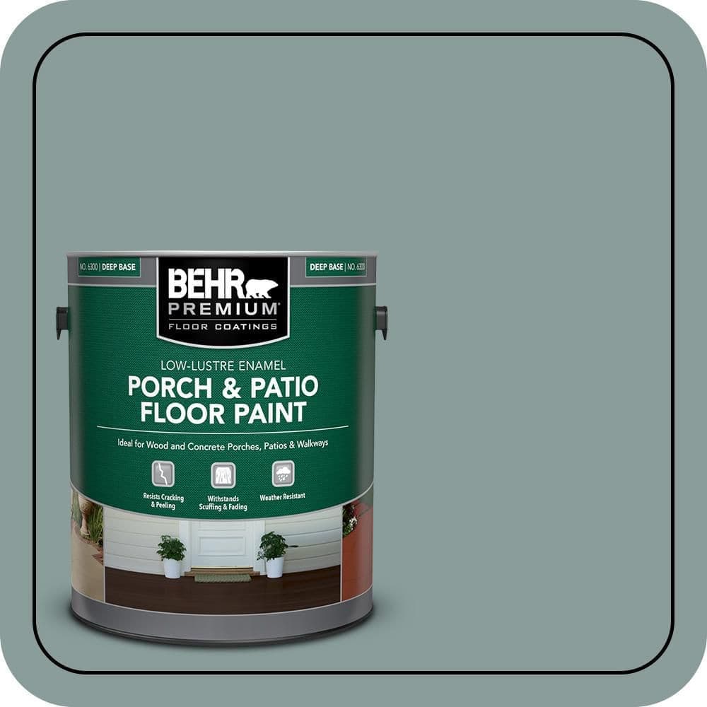 BEHR PREMIUM #HDC-AC-23 Textured Low-Lustre Enamel Interior/Exterior Porch and Patio Anti-Slip Floor Paint (1)