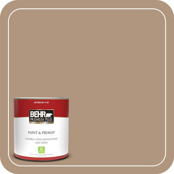BEHR PREMIUM PLUS Home Decorators Collection #HDC-WR14-3 Roasted Hazelnut Enamel Interior/Exterior Paint & Primer Color Sample (4)
