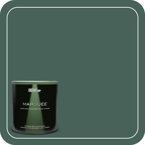 BEHR MARQUEE 1 qt. #T18-20 Equilibrium Semi-Gloss Enamel Exterior Paint & Primer (2)