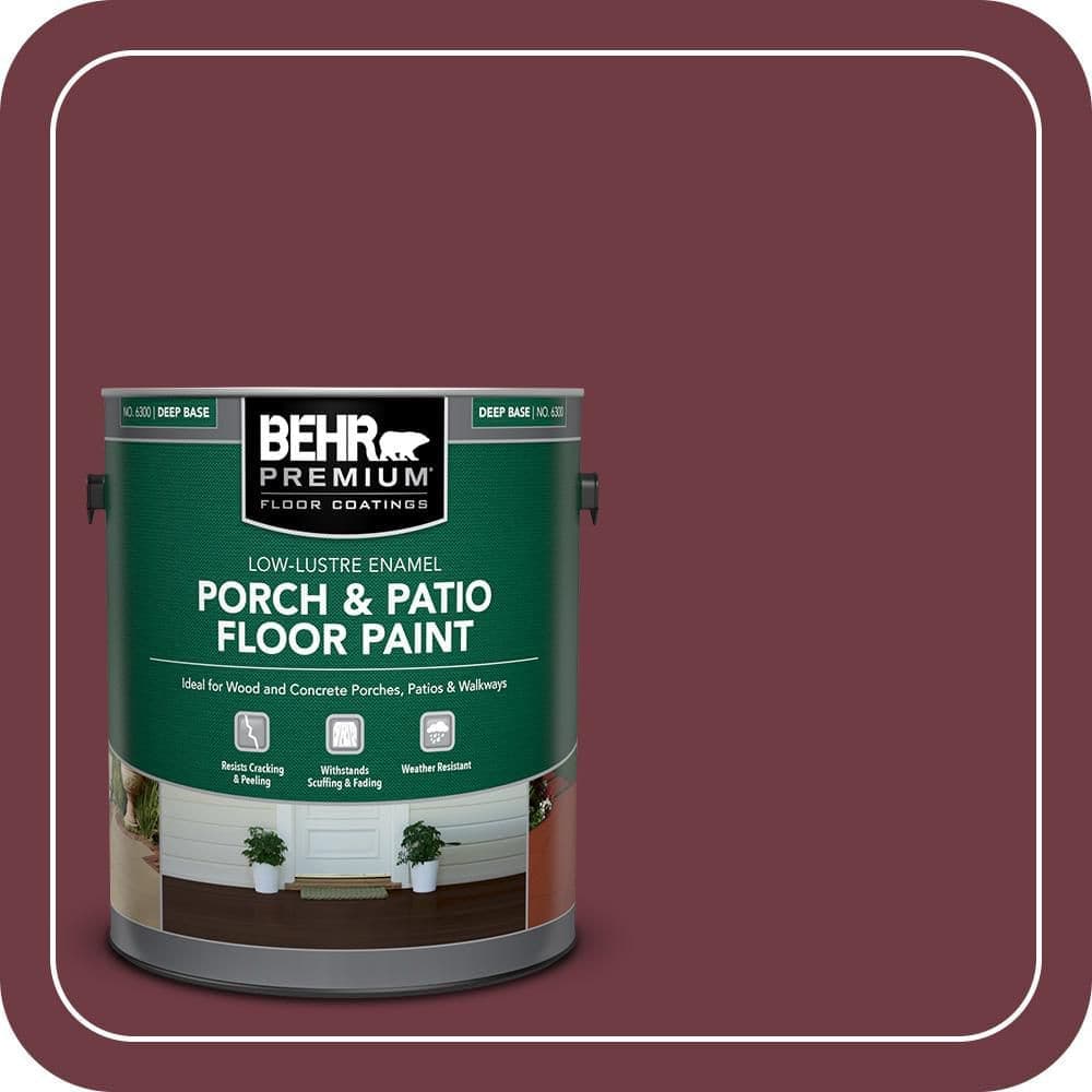 BEHR PREMIUM #BXC-90 Textured Low-Lustre Enamel Interior/Exterior Porch and Patio Anti-Slip Floor Paint (1)