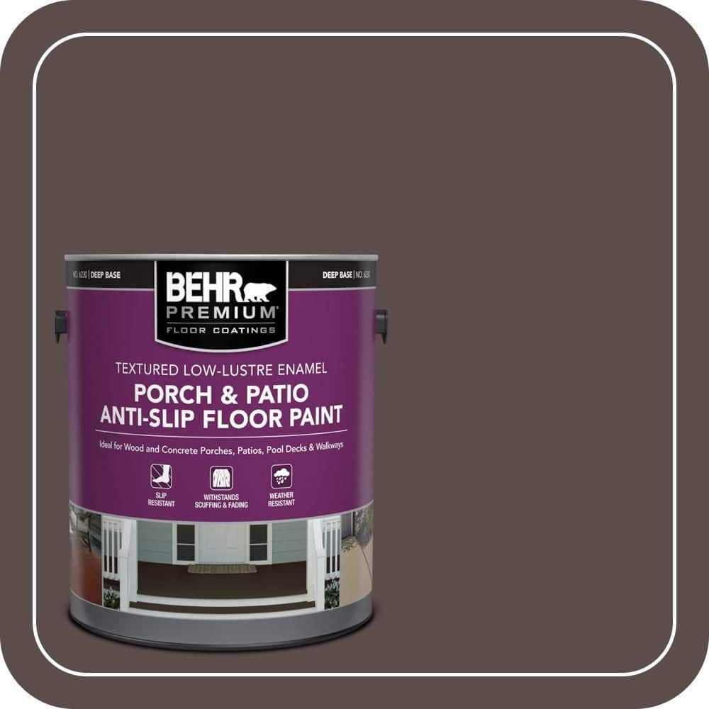 BEHR PREMIUM #ECC-28-3 Textured Low-Lustre Enamel Interior/Exterior Porch and Patio Anti-Slip Floor Paint (1)