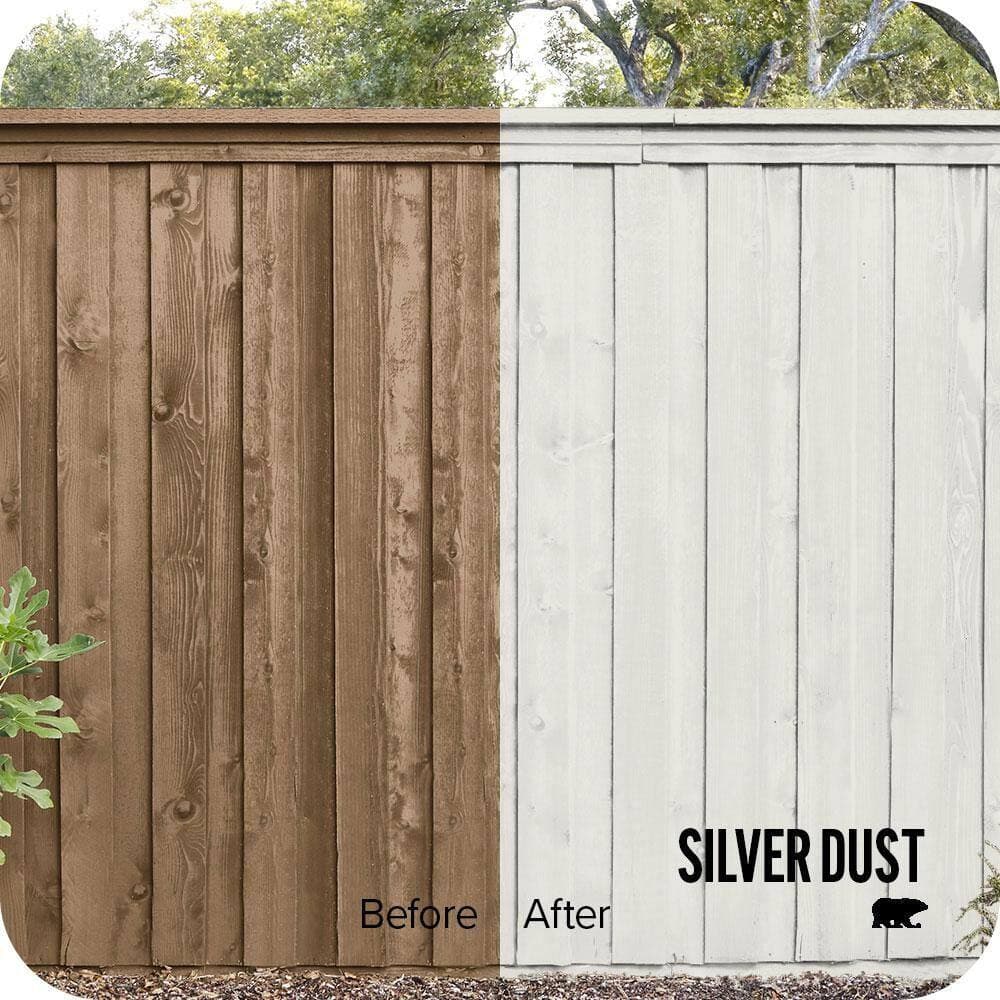 BEHR #PWN-64 Color House and Fence Exterior Wood Stain (2)