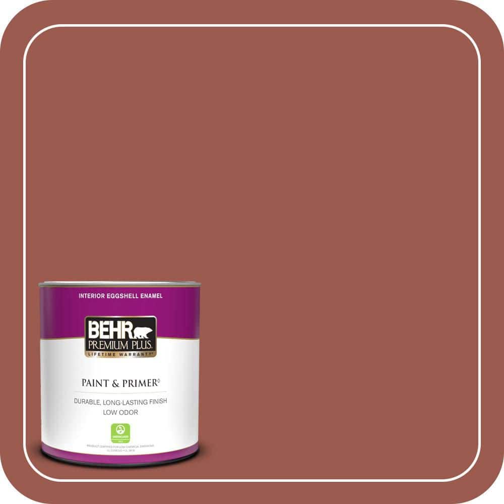 BEHR PREMIUM PLUS #ICC-106 Spicy Cayenne Enamel Low Odor & Primer