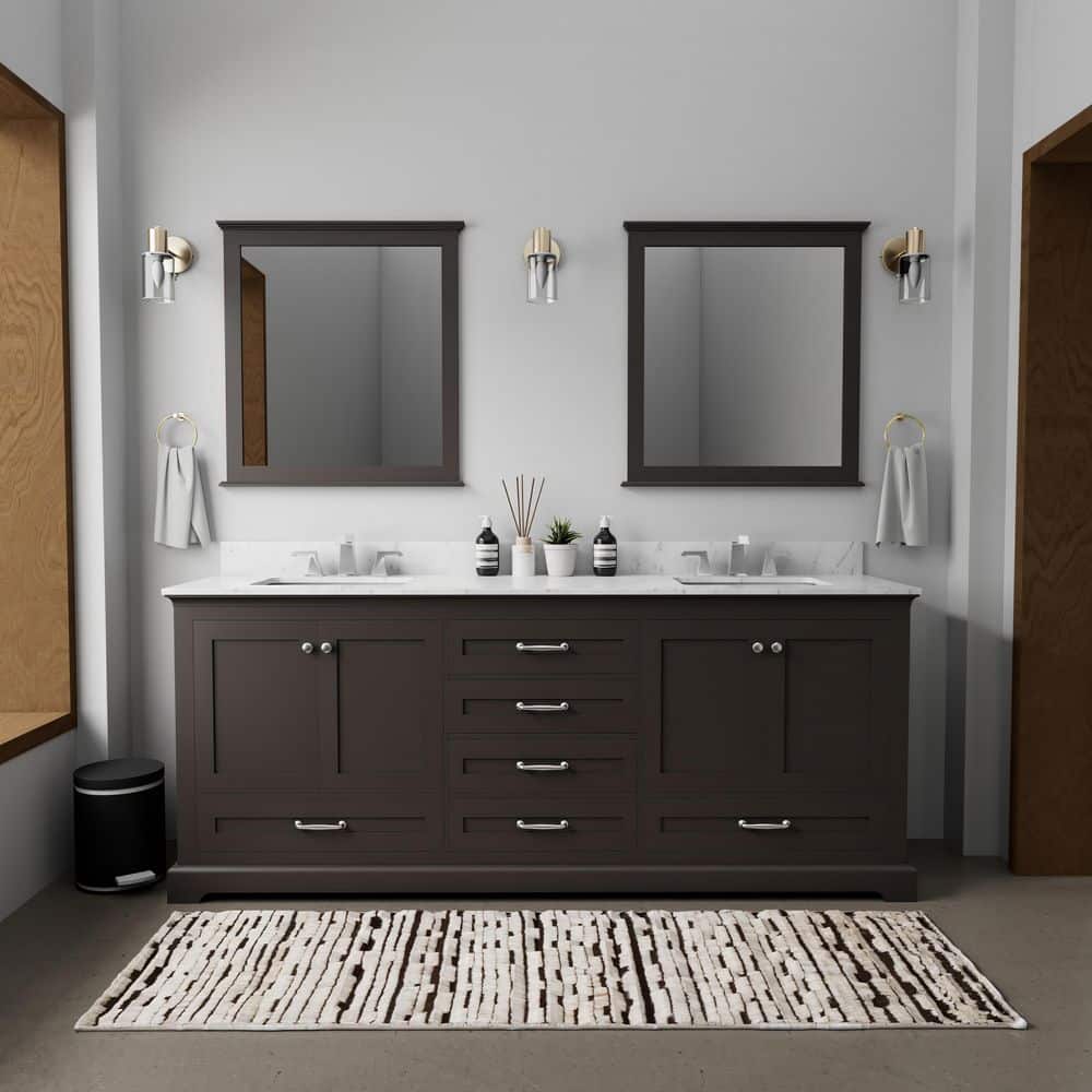 Lexora Dukes 80 in. W 22 in. D Double Bath Vanity without Top (3)