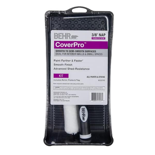 BEHR CoverPro 4 in. Mini Roller Tray Kit (3-Piece) (2)