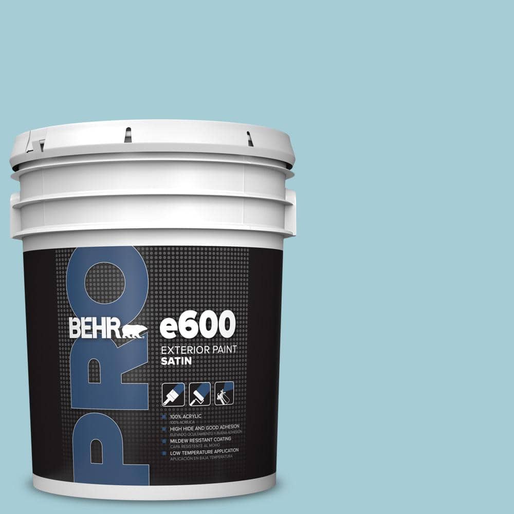 BEHR PRO 5 gal. #S460-2 Drip Satin Exterior Paint