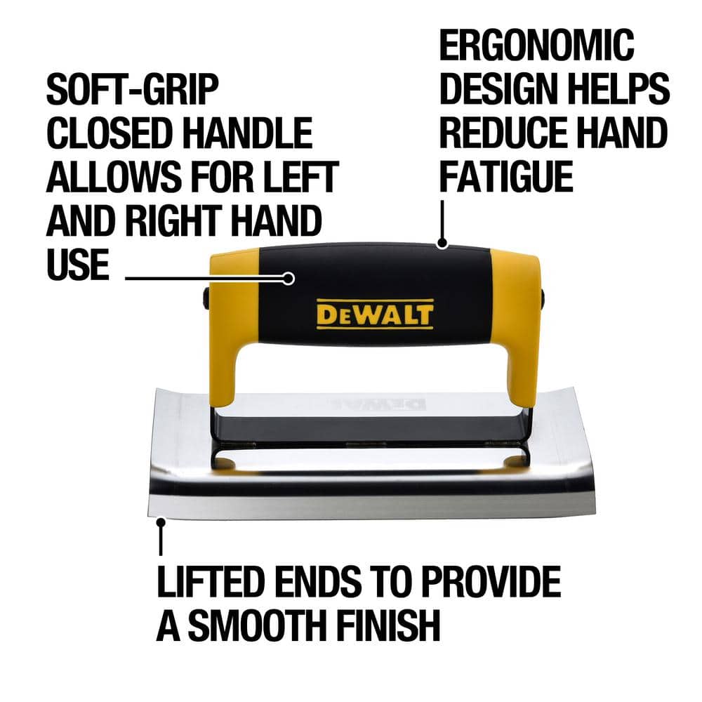 DEWALT 6 in. x 3 in. Stainless Steel Edger (3)