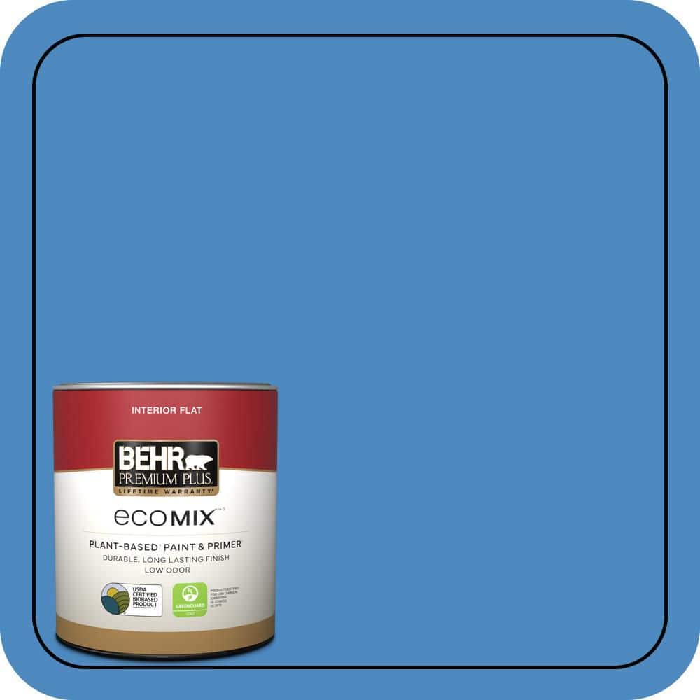 BEHR PREMIUM PLUS #P520-5 Boat House Flat EcoMix Plant-Based & Primer (1)