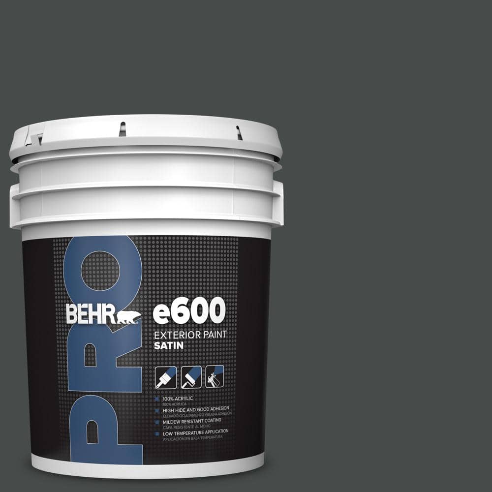 BEHR PRO 5 gal. #N450-7 Astronomical Satin Exterior Paint (1)