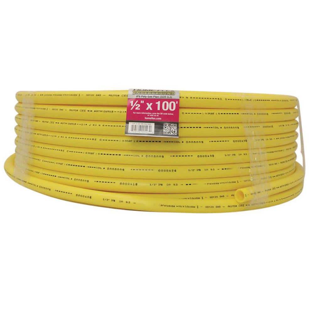 HOME-FLEX 1/2 in. IPS DR 9.3 Underground Polyethylene Gas Pipe