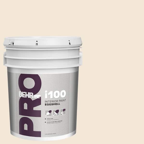 BEHR PRO 5 gal. #BWC-23 Vanilla Frost Eggshell Interior Paint (2)