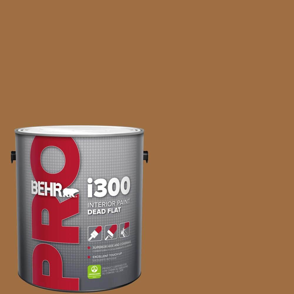 BEHR PRO 1 gal. #S250-6 Desert Clay Dead Flat Interior Paint