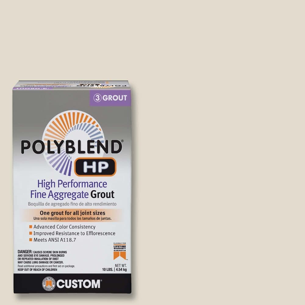Custom Building Products Polyblend HP #11 Snow White 10 lbs. High Performance Fine Aggregate Grout (2)