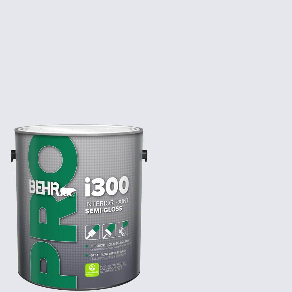 BEHR PRO 1 gal. #630C-1 Lavender Haze Semi-Gloss Interior Paint